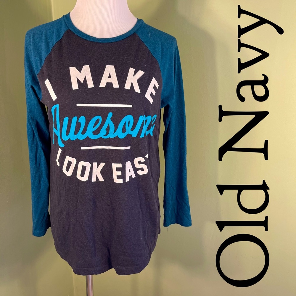 XL (14-16) Old Navy long sleeved tee-shirt